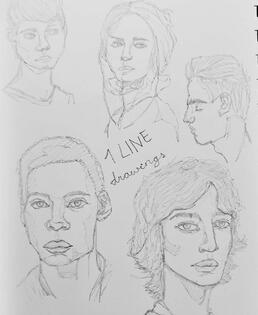1-line drawings